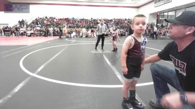 49 lbs Round Of 16 - Uriah Guebara, Maize vs Ridge Sandy, Perry Wrestling Academy