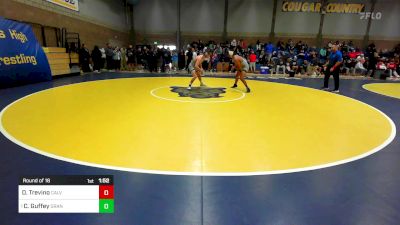 168 lbs Round Of 16 - Dylan Trevino, Calvary Chapel-Santa Ana vs Collin Guffey, Granite Hills-El Cajon