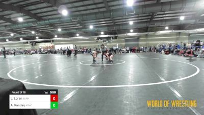 83 lbs Round Of 16 - Luke Loren, Sunkist Kids Monster Garage vs Arav Pandey, American Dream Wrestling Club