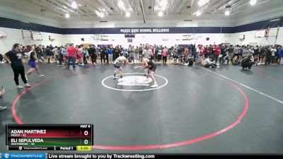 126 lbs Champ. Round 2 - Adan Martinez, Pasco vs Eli Sepulveda, Southridge