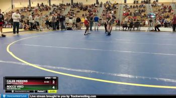 133 lbs Semifinal - Caleb Meekins, Saint Cloud State vs Rocco Visci, Rochester-CTC