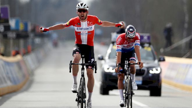 Kasper Asgreen Battles To Win 2021 Tour of Flanders As Van der Poel cracks