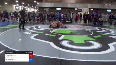 86 kg Rnd Of 128 - Ira Sittner, Colorado vs Kyle Snider, Golden Pride Wrestling Club