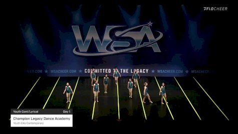 Champion Legacy Dance Academy - Youth Elite Contemporary [2022 Youth Cont/Lyrical Day 1] 2022 WSA South Dakota