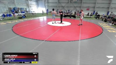 182 lbs Round 1 (16 Team) - Cason Howle, South Carolina vs Adam Avila, California