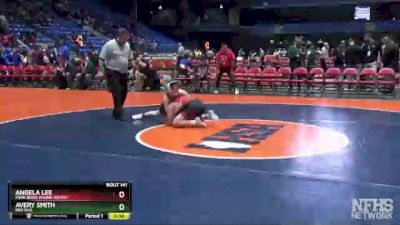 115 lbs Quarterfinal - Avery Smith, Red Bud vs Angela Lee, Park Ridge (Maine South)