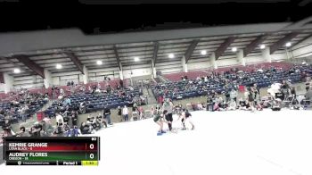 80 lbs Round 5 (6 Team) - Kemrie Grange, Utah Black vs Audrey Flores, Oregon