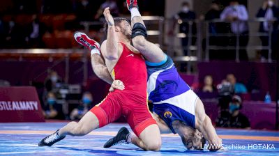 74 kg Semifinal - Elaman DOGDURBEK UULU, KGZ vs Bekzod ABDURAKHMONOV, UZB