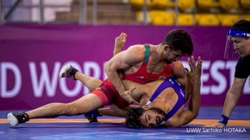 74 kg Semifinal - Yones EMAMI, IRI vs Sandeep MANN, IND