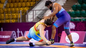 125 kg Semifinal - Yusup BATIRMURZAEV, KAZ vs Sumit SUMIT, IND