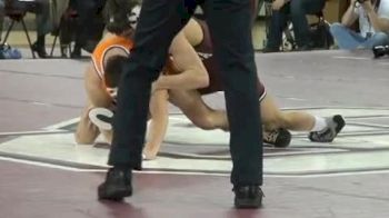 125 lbs match Jon Morrison Oklahoma State vs. Jarrod Patterson Oklahoma