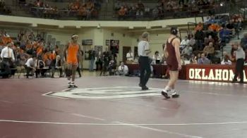 157 Albert White, Oklahoma State vs Matt Lester, Oklahoma