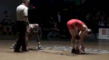 133 lbs match AJ Schopp Edinboro vs. Shelton Mack Pitt