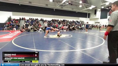 138 lbs Semifinal - Regino Raiz, Buchanan vs Spencer Von Savoye, Chaminade