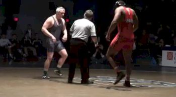 285 lbs match Earnest James Edinboro vs. Joel Yahner Pitt