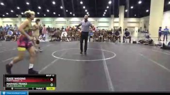 145 lbs Round 3 (8 Team) - Mathias Franz, Deland Bulldogs vs Gage Wiggins, Funky Monkey