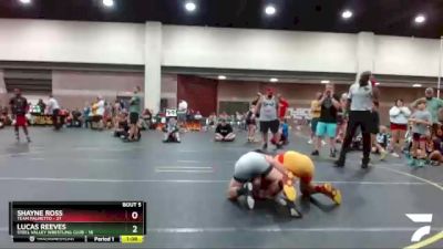 112 lbs Semis & 1st Wrestleback (8 Team) - Lucas Reeves, Steel Valley Wrestling Club vs Shayne Ross, Team Palmetto