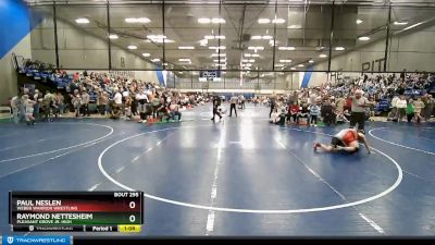 82 lbs Cons. Round 3 - Raymond Nettesheim, Pleasant Grove Jr. High vs Paul Neslen, WEBER WARRIOR WRESTLING