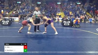 148 lbs Quarterfinal - Ellie Shoemaker, Boiling Springs vs Bethany Watt, Glendale