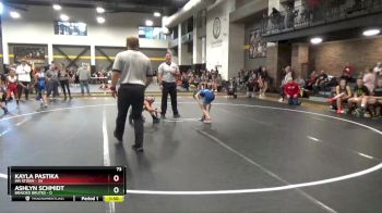 73 lbs Round 1 (4 Team) - Kayla Pastika, MN Storm vs Ashlyn Schmidt, Braided Brutes