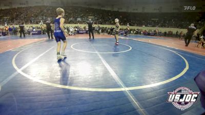 75 lbs Round Of 16 - Joseph Arsee Jr, R.A.W. vs Rayce La Fuente, Deer Creek Youth Wrestling