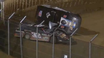 Ryan Gustin Rollover | MLRA Late Models Friday at 34 Raceway