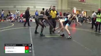 143 lbs Round 5 (6 Team) - Jayden Williams, Peer Pressure vs DREW SHAFFER, Elite Athletic Club