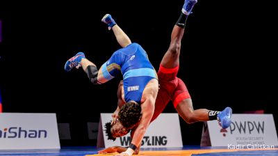 74 kg 3rd place - Frank CHAMIZO (ITA) vs Razambek ZHAMALOV (RUS)