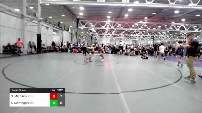 128 lbs Semifinal - Noah Michaels, Shore Thing WC vs Anthony Montegari, Steller Trained Crimson Dawn