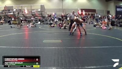 135 lbs Cons. Round 3 - Matthew Bradley, Metro All-Stars vs Christopher Green, Barbarian Bulls WC