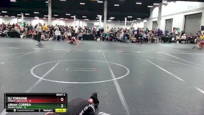 96 lbs Round 1 (4 Team) - Uriah Correa, Rough House vs DJ Torsone, Finger Lakes Elite