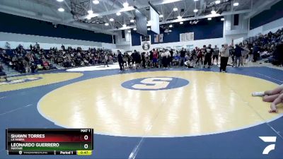 138 lbs Cons. Semi - Leonardo Guerrero, Mayfair vs Shawn Torres, La Habra