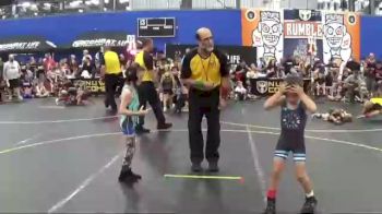 47 lbs Round 6 (8 Team) - Crew Mohler, Lead Miners vs Cameron Kirk, Untouchables White