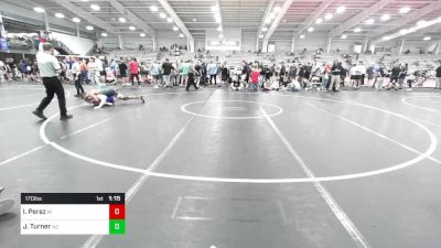 170 lbs Round Of 32 - Isael Perez, RI vs Jaxon Turner, NC