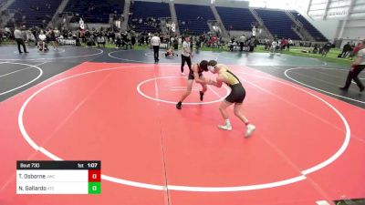 123 lbs Semifinal - Traedun Osborne, Jwc vs Nikolas Gallardo, Atc