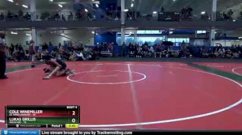 120 lbs Round 2 (4 Team) - Cole Winemiller, St. Paris Graham vs Lukas Grillis, Highland