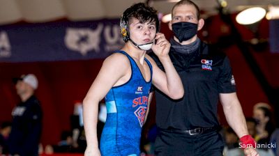 45 kg Semifinal - Cadyn Coyle, MWC Wrestling Academy vs Bo Bassett, Young Guns