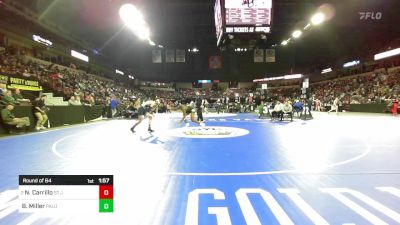 120 lbs Round Of 64 - Nathan Carrillo, St John Bosco vs Brian Miller, Palo Alto