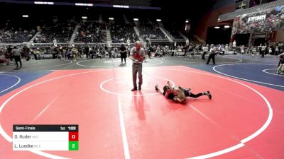 81 lbs Semifinal - Dylan Ruder, Victory WC vs Link Luedke, NE CO Elite