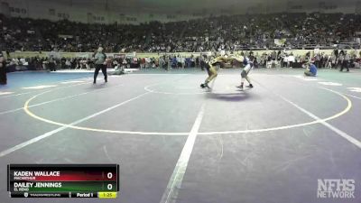 5A-132 lbs Semifinal - Dailey Jennings, El Reno vs Kaden Wallace, MacArthur