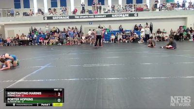 76 lbs Semis & 1st Wrestleback (8 Team) - Konstantino Marinis, Xtreme Team vs Porter Hopkins, Glasgow WA