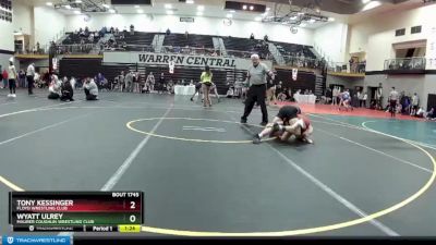 113 lbs Semifinal - Tony Kessinger, Floyd Wrestling Club vs Wyatt Ulrey, Maurer Coughlin Wrestling Club