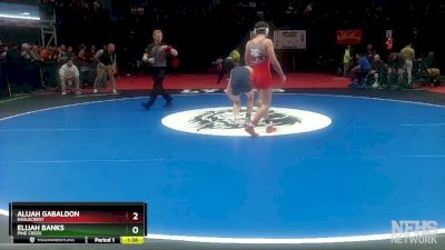 126-5A Quarterfinal - Alijah Gabaldon, Eaglecrest vs Elijah Banks, Pine Creek