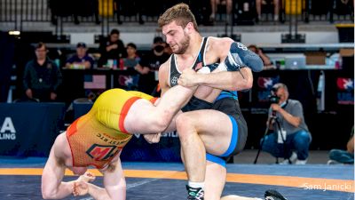 97 kg Finals - Christian Carroll, Midwest Regional Training Center vs Braxton Amos, Wisconsin Regional Training Center