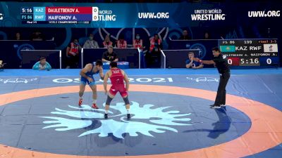 86 kg Final 3-5 - Azamat Dauletbekov, Kazakhstan vs Artur Naifonov, Russian Wrestling Federation