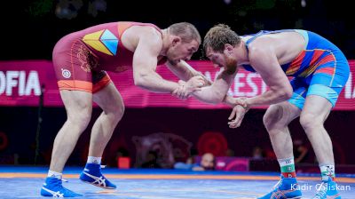 97 kg Semifinal - Valerii Andriitsev, UKR vs Albert Saritov, ROU