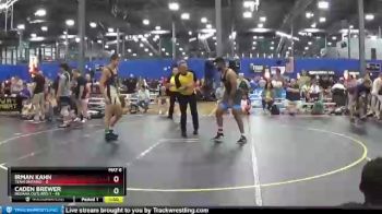 180 lbs Round 5 (6 Team) - Irman Kahn, Team Ontario vs Caden Brewer, Indiana Outlaws 1