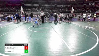 60 lbs Consi Of 8 #2 - Reid Chartowich, Rhino Wrestling vs Nicholas Lorper, F.l.o.w.