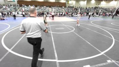 101 lbs Quarterfinal - Dilynne Milligan, Spanish Springs WC vs Adella Carter, Willits Grapplin Pack