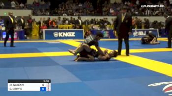 MASAHIRO IWASAKI vs GIANNI GRIPPO 2018 World IBJJF Jiu-Jitsu No-Gi Championship